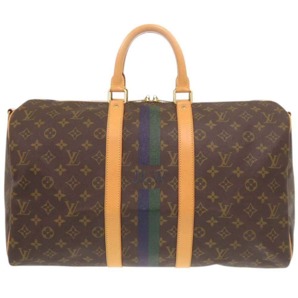 LOUIS VUITTON Authentic Brown Monogram Boston Bag - Picture 1 of 10